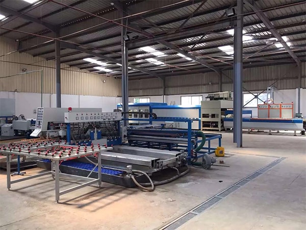 Automatic Glass Double Edging line (L Line)