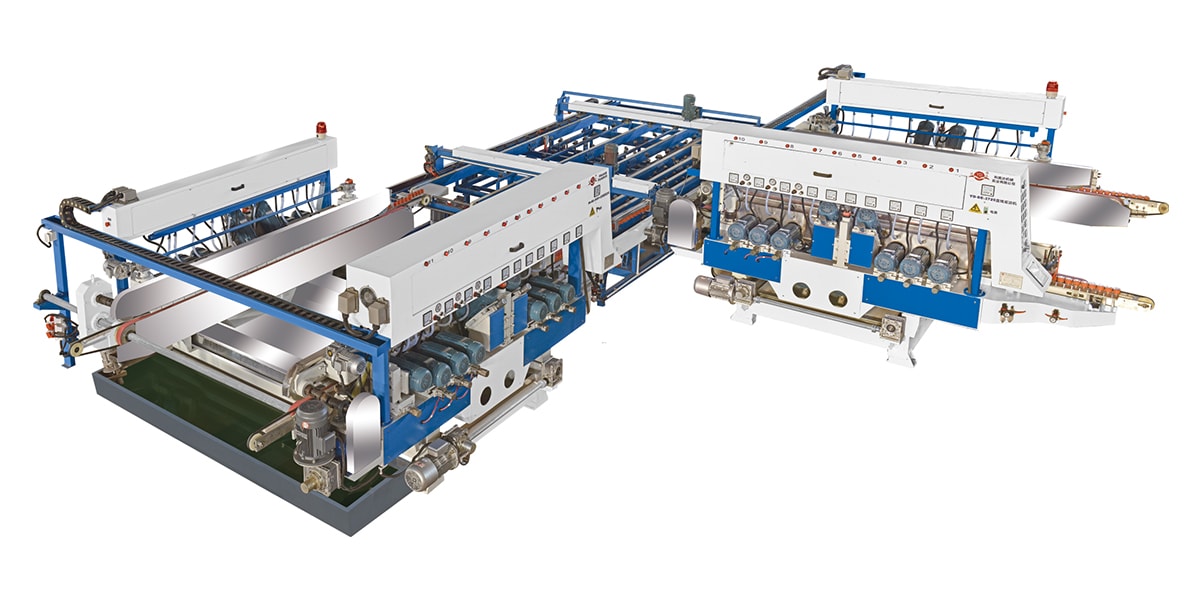 Automatic Glass Double Edging line (L Line)
